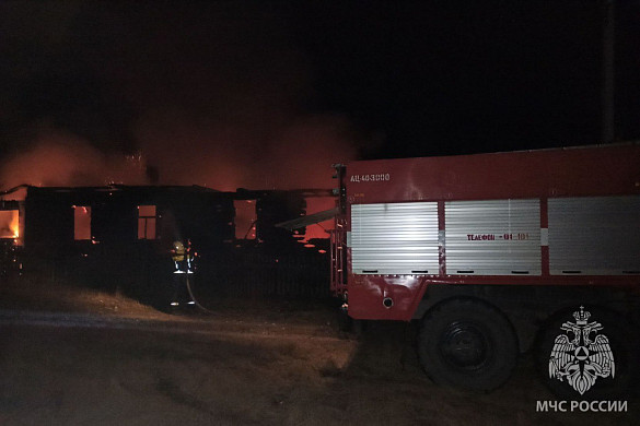 В Ивановской области сгорело 2 частных дома